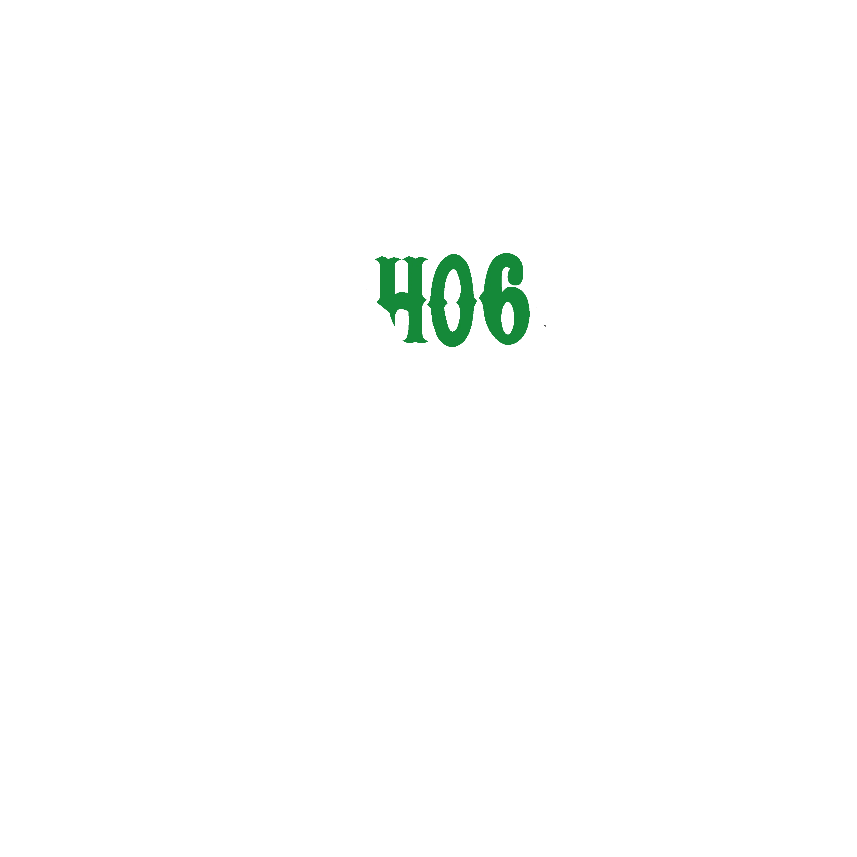 green split text