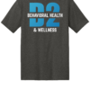 D2 Dm130 Heathered Charcoal Back