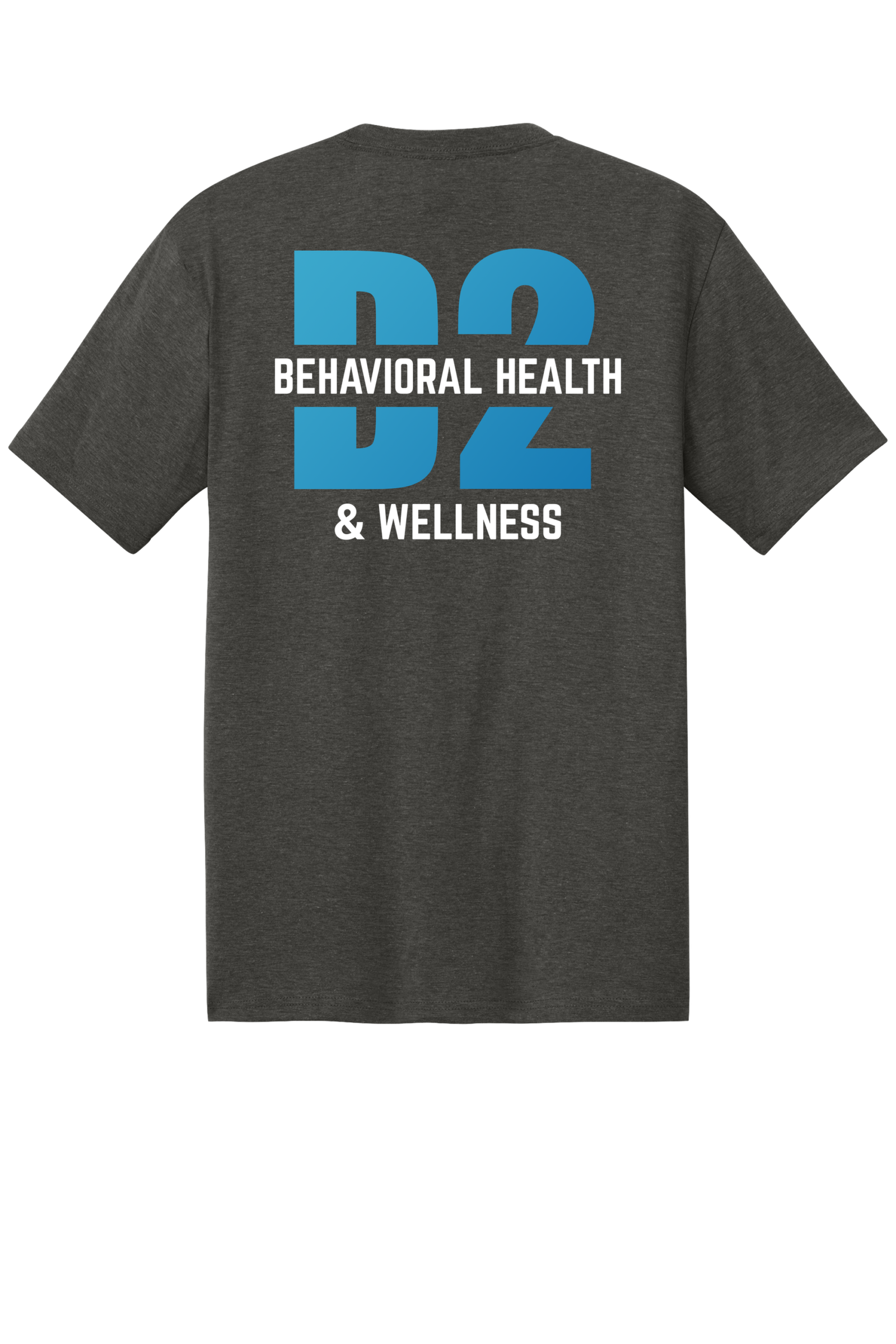 D2 Dm130 Heathered Charcoal Back
