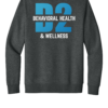 D2 Dt6104 Heathered Charcoal Back