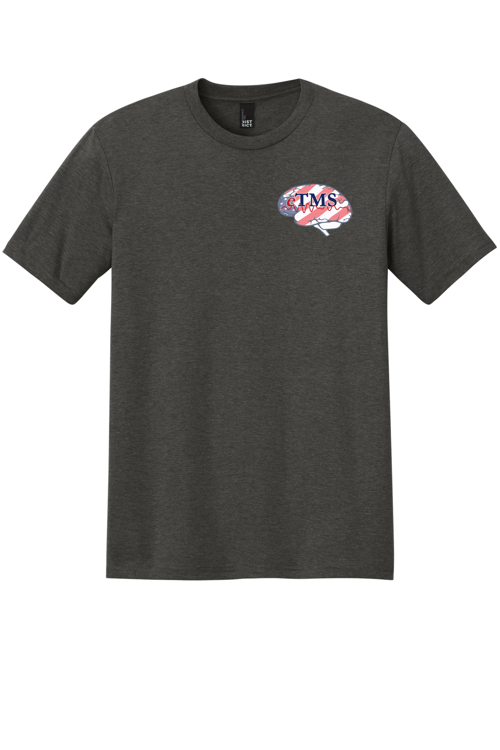 Etms Dm130 Heathered Charcoal Front