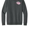 Etms Dt6104 Heathered Charcoal Front Etms Dt6104 Heathered Charcoal Front