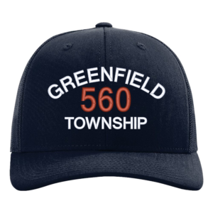 Greenfield 560 Township navy hat with embroidered logo