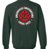 Greenfield_Local4422_Badge Crewneck gildan-18000 forest-green back