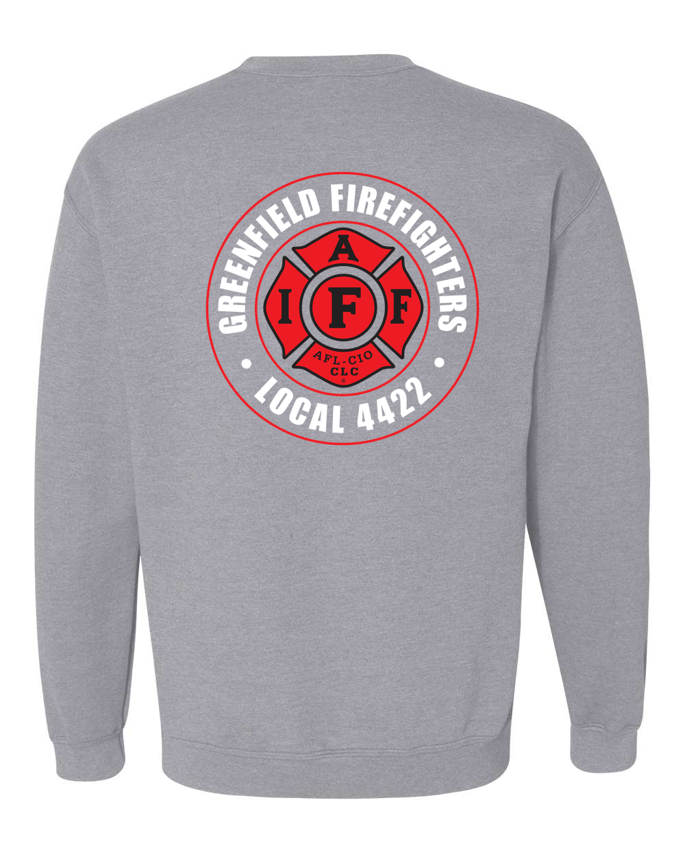 Greenfield_Local4422_Badge Crewneck gildan-18000 sport-grey back