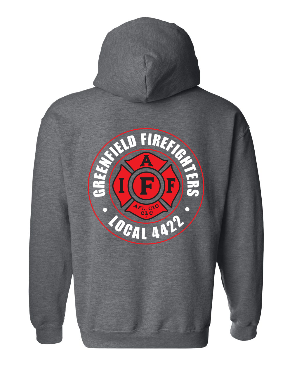 Greenfield_Local4422_Badge Hoodie gildan-18500 dark-heather back