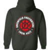 Greenfield_Local4422_Badge Hoodie gildan-18500 forest-green back