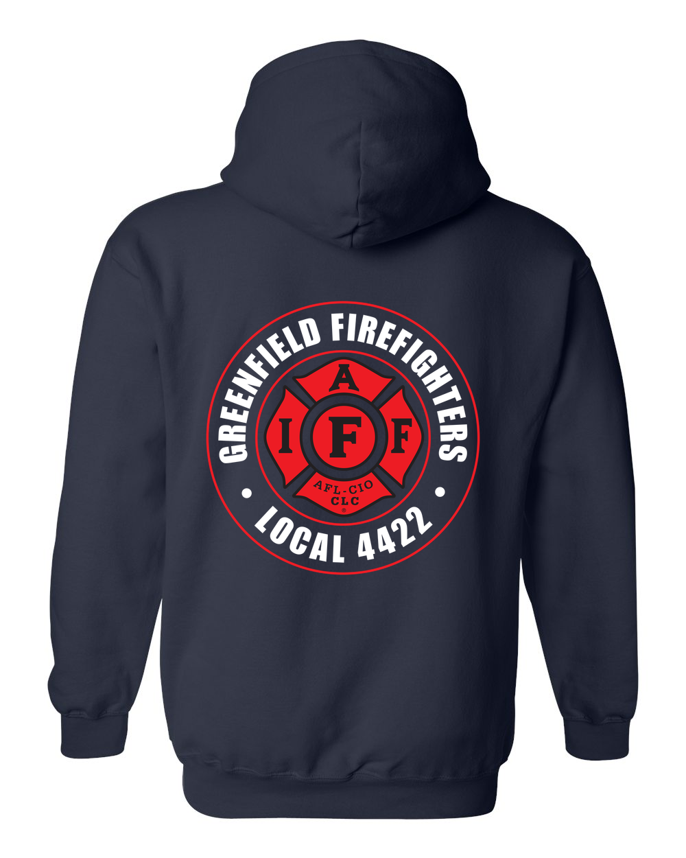 Greenfield_Local4422_Badge Hoodie gildan-18500 navy back