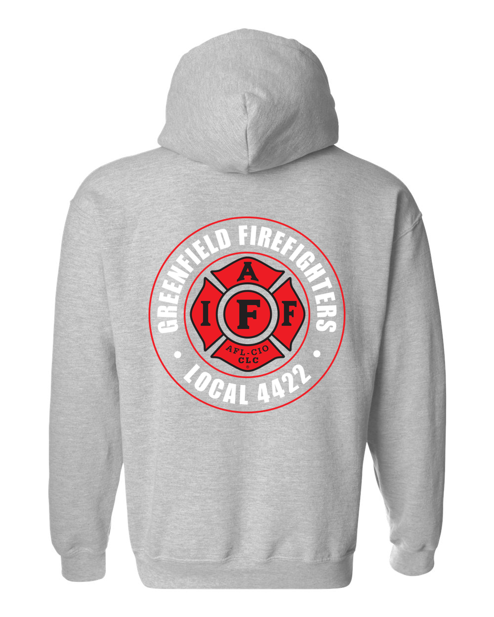 Greenfield_Local4422_Badge Hoodie gildan-18500 sport-grey back