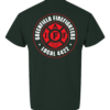 Greenfield_Local4422_Badge T-Shirt gildan-8000 forest-green back