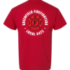 Greenfield_Local4422_Badge T-Shirt gildan-8000 red back