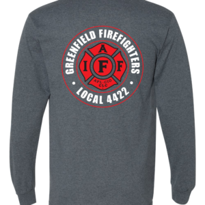 Greenfield_Local4422_Badge Long-Sleeve gildan-8400 dark-heather back