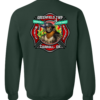 Greenfield_StationUnion_Shirt2 Crewneck gildan-18000 forest-green back