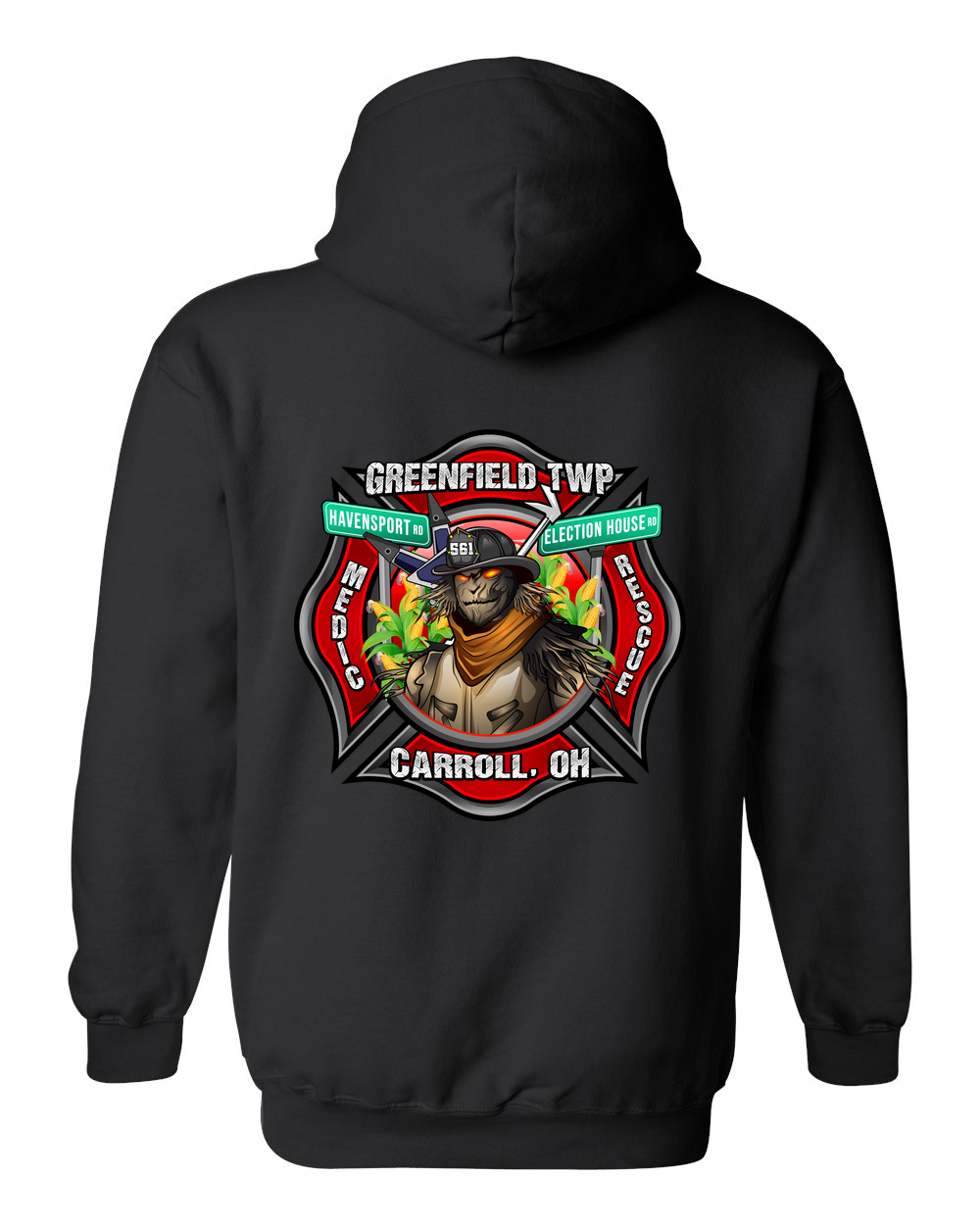 Greenfield_StationUnion_Shirt2 Hoodie gildan-18500 black back