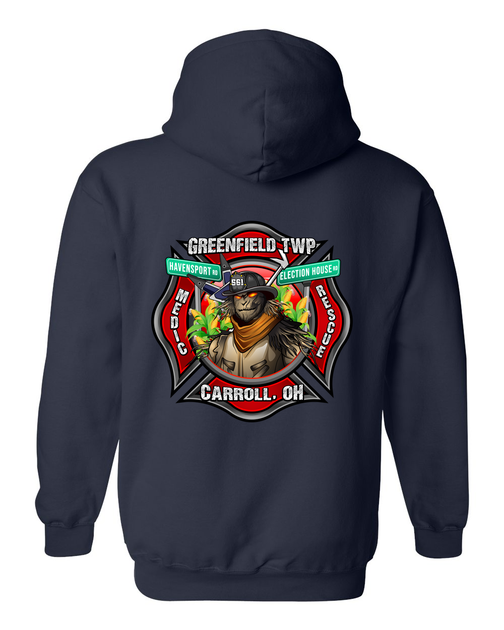 Greenfield_StationUnion_Shirt2 Hoodie gildan-18500 navy back