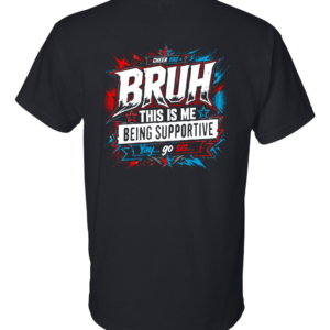 HPX Bruh T-Shirt Black back