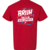 HPX Bruh T-Shirt Red back