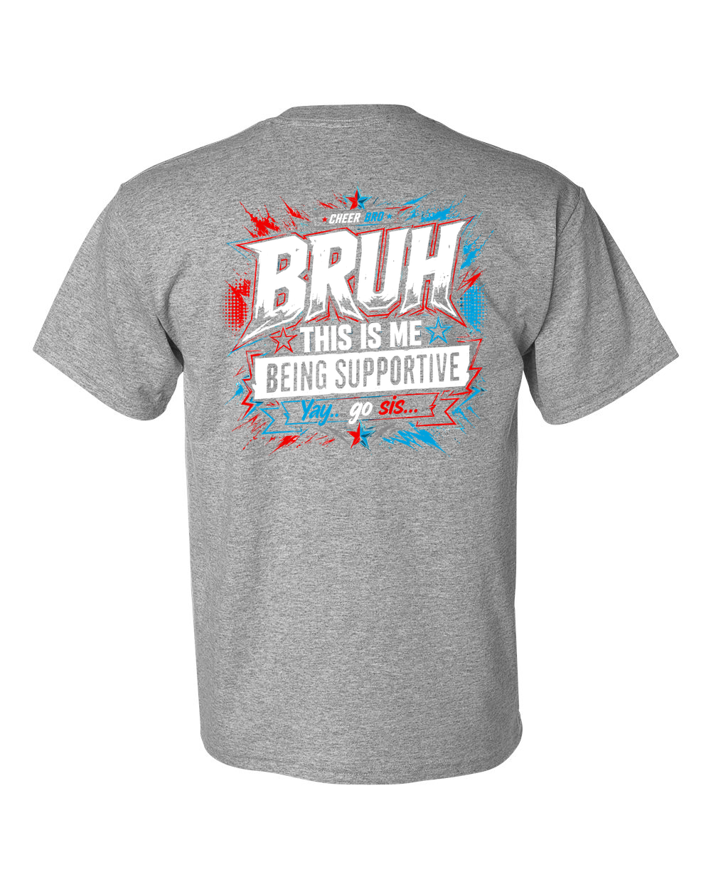 HPX Bruh T-Shirt Sport Grey back