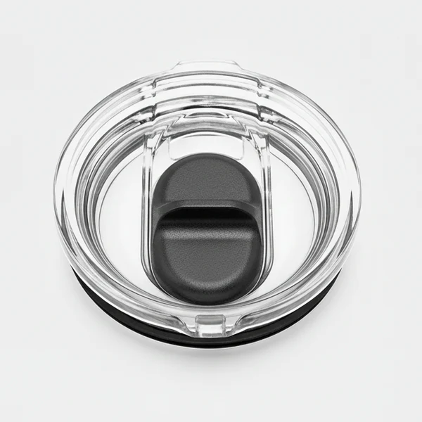 JLC 20oz Tumbler — leakproof sliding lid top view