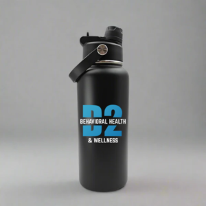 JLC 32oz Sport Water Bottle — D2 design