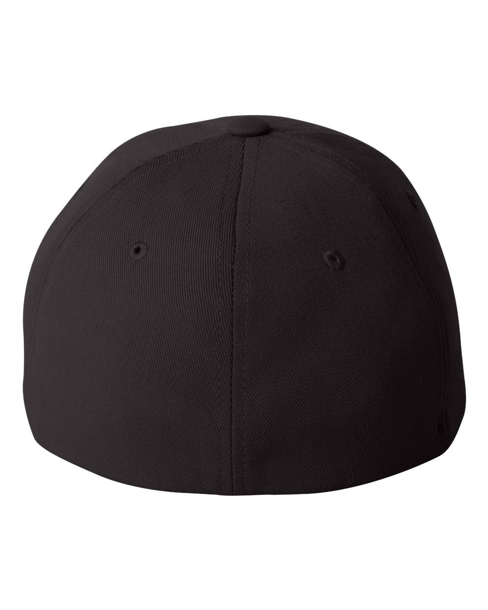 JLC Services Flexfit 6580 hat — Black rear view