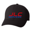 JLC Services Flexfit 6580 hat — Black