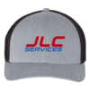 JLC Services Richardson 110 hat — Heather Grey/Black