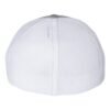 JLC Services Richardson 110 hat — Heather Grey/White rear view