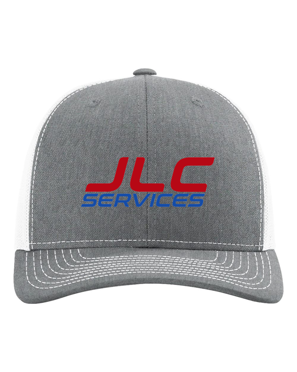 JLC Services Richardson 112 hat — Jlc Services Richardson112 Heather-Grey-White