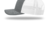 JLC Services Richardson 112 hat — Heather Grey/White side view