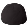 eTMS Hat Flexfit 6580 — Black rear view