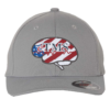eTMS Hat Flexfit 6580 — Grey front view