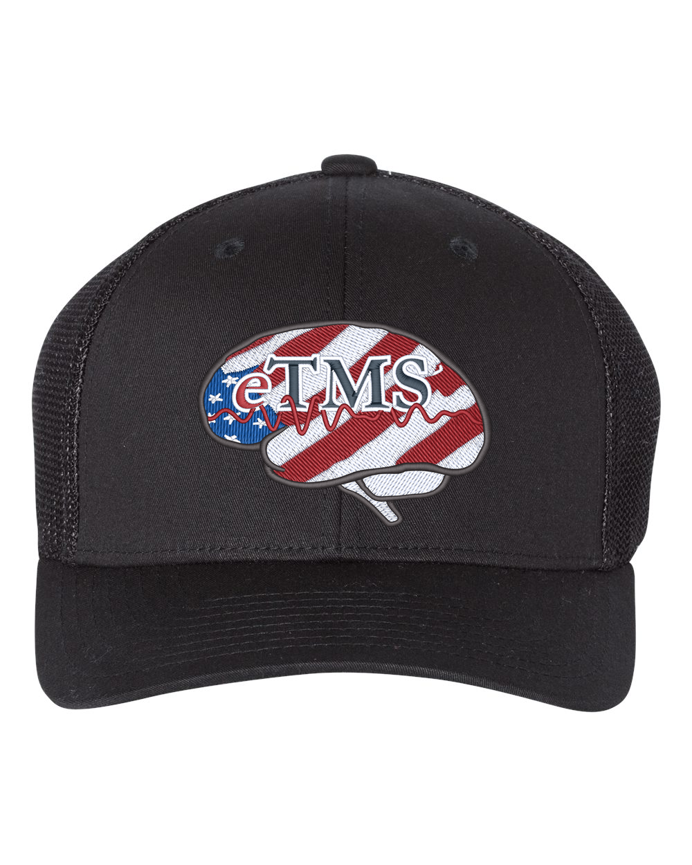 eTMS Hat Richardson 110 — Black front view