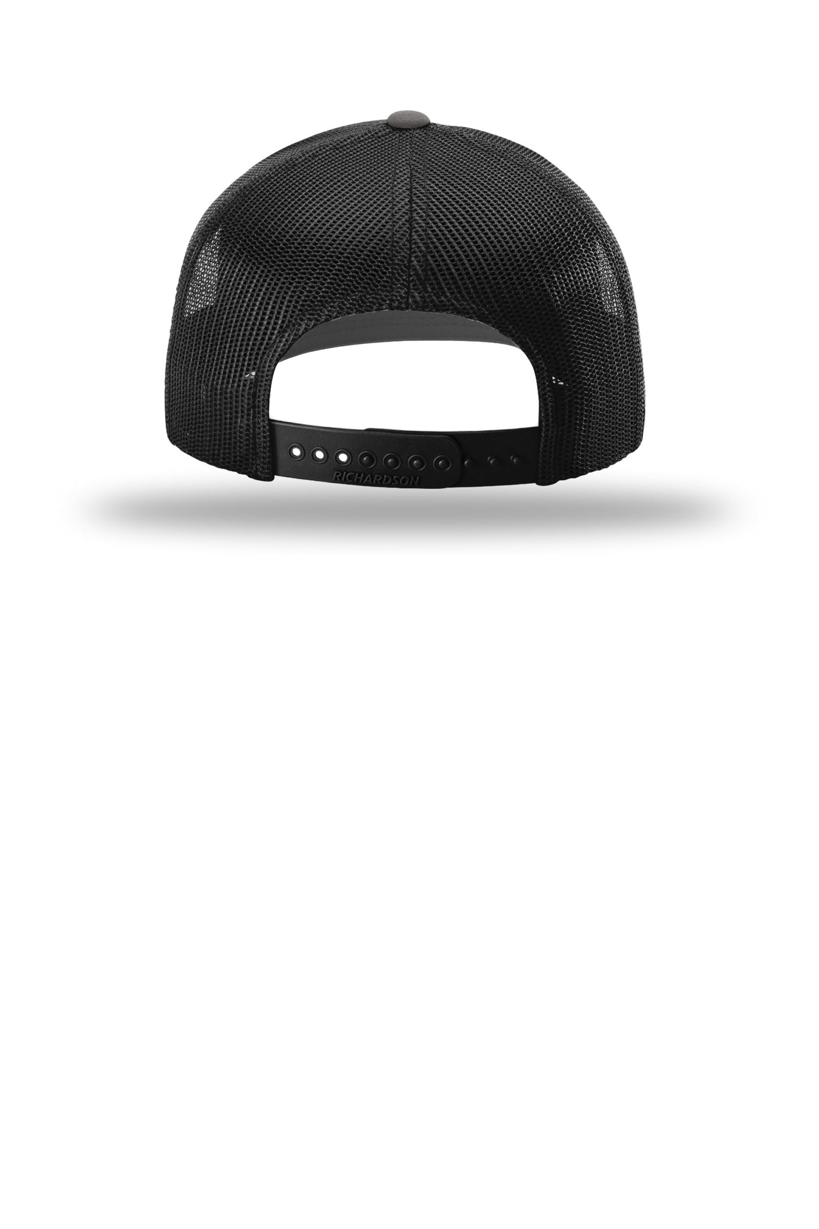 eTMS Hat Richardson 112 — Charcoal/Black rear view