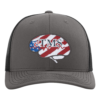 eTMS Hat Richardson 112 — Charcoal/Black front view