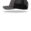eTMS Hat Richardson 112 — Charcoal/Black side view