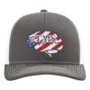 eTMS Hat Richardson 112 — Charcoal/White front view