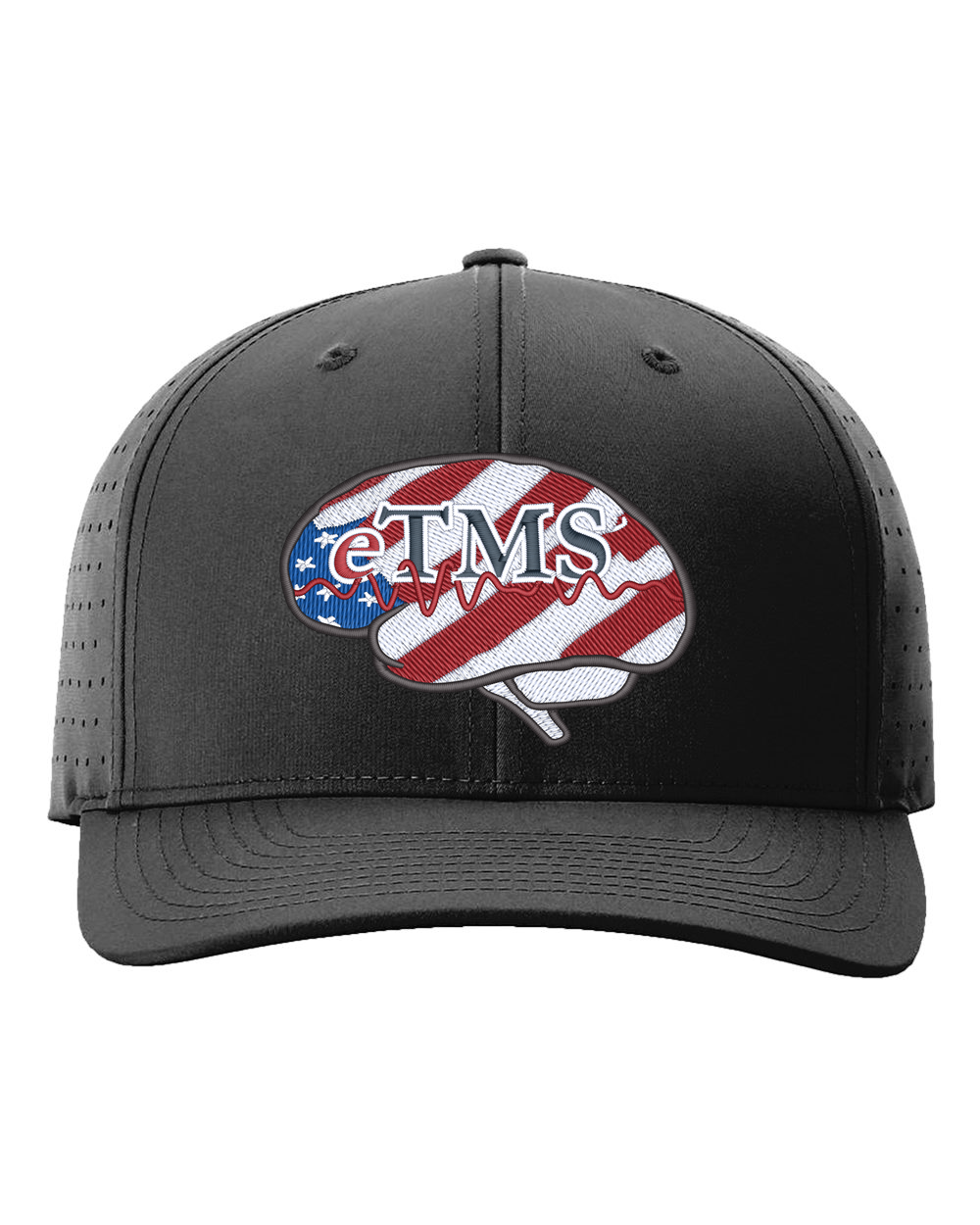 eTMS Hat Richardson 632 — Black front view