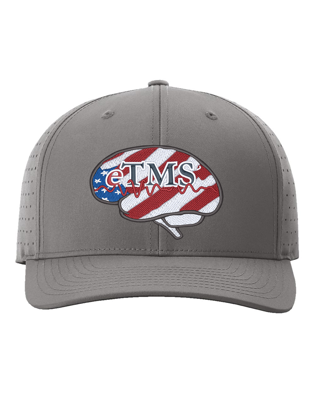 eTMS Hat Richardson 632 — Charcoal front view